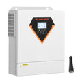 Hybrid Solar Inverter, 3500W, All in One Pure Sine Wave Power Inverter Charger, 220V AC, with Built-in 100A MPPT Solar Charger Controller, for Off-Grid System Lead Acid Lithium Battery
