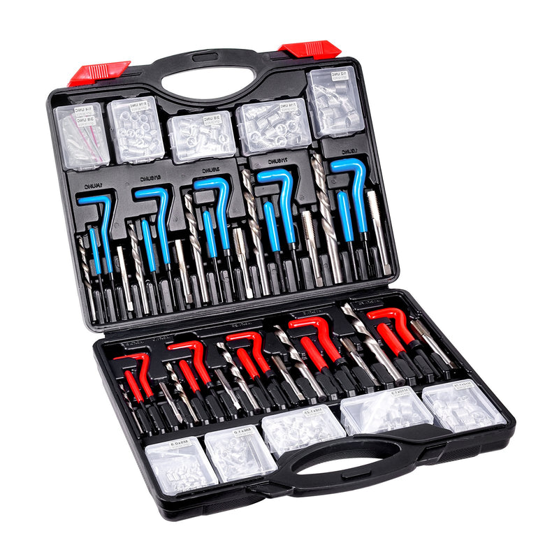 Helicoil 338pc Thread Repair Kit SAE Metric M5-M12 1/4