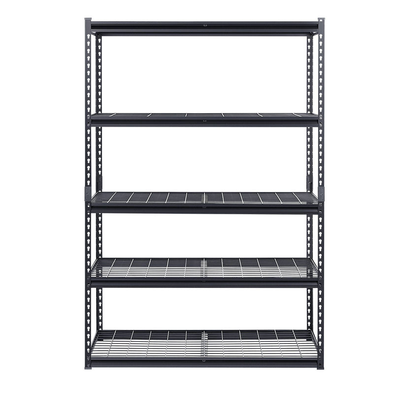 Heavy Duty 5 Tier Garage Shelves 1361kg 1829mm Industrial Metal