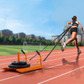 Weight Power Sled Orange Fitness Strength Training Push Pull
