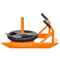 Weight Power Sled Orange Fitness Strength Training Push Pull