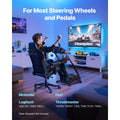 Racing Wheel Stand, Adjustable & Foldable Simulator Stand for Logitech G29 G27 G920 G923, Thrustmaster T300RS T300GT T248 TS-PC TSXW Gaming Cockpit,Pedals Simulator NOT Included