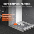 Shower Pan Kit 914x914mm 160mm Drain Lightweight EPS Bathroom
