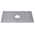 Shower Pan Kit 1219x1828mm 160mm Central Drain Lightweight EPS
