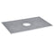 Shower Curb Kit 1524x965mm Central Drain Waterproof Pan