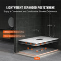 Shower Curb Kit 1524x965mm Central Drain Waterproof Pan