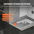 Shower Curb Kit 1524x965mm Central Drain Waterproof Pan
