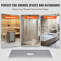 Shower Curb Kit 1524x965mm Central Drain Waterproof Pan