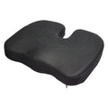 Seat Cushion, Memory Foam Seat Chair Cushion for Pressure Relief, Soft & Breathable Wheelchair Seat Pad with Removable Cover for Travel, Office, Car, Airplane - Lightweight and Portable