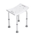 VEVOR Shower Chair Adjustable Height Non-Slip Bench Seat 158.8kg Capacity