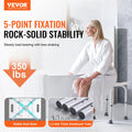 VEVOR Shower Chair Adjustable Height Non-Slip Bench Seat 158.8kg Capacity
