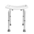 VEVOR Shower Chair Adjustable Height Non-Slip Bench Seat 158.8kg Capacity