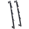 Weeder Trimmer Rack Holder 3-Place Lockable Trailer Open