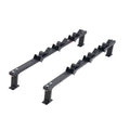 Weeder Trimmer Rack Holder 3-Place Lockable Trailer Open