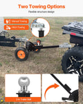 Trailer Dolly 1500lbs Tongue Weight 2in Ball Pneumatic Tires Tow
