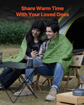 Camping Blanket 2.08m x 1.4m 330GSM Warm Outdoor Travel