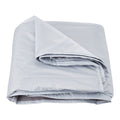 Camping Blanket 2m x 1.5m Wearable Warm Light Grey Stadium