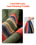 Wool Camping Blanket 1.62m x 2.23m Hiking Travel