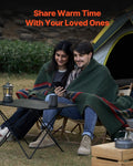 Wool Camping Blanket 1.62m x 2.23m Hiking Travel