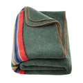 Wool Camping Blanket 1.62m x 2.23m Hiking Travel