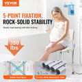 Shower Chair Adjustable Height Non-slip Bath Seat Elderly 158.8kg