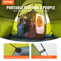 7x7ft 6 Person Camping Tent Waterproof Backpacking Lightweight
