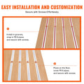 PEX Heat Transfer Plates 1.2m 19mm 100pcs Underfloor Heating