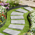 Metal Landscape Edging 10 Pack 60in Rust-Resistant Aluminum Alloy