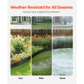 Metal Landscape Edging, 8 Packs 72 in Rust-Resistant Aluminum Alloy Landscape Edging, Bendable Garden Edging Border, Heavy Duty Lawn Edging Fence for Flower Bed Yard Pathway