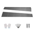 Metal Landscape Edging 8 Pack 72in Aluminium Alloy Garden Border