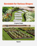 Metal Landscape Edging 8 Pack 72in Aluminium Alloy Garden Border