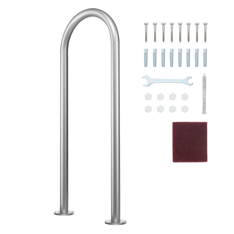 Pool Handrail 36x13 Aluminum Grab Bar Rust-Proof Indoor Outdoor Spas