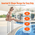 Pool Handrail 36x13 Aluminum Grab Bar Rust-Proof Indoor Outdoor Spas