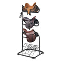 Freestanding Saddle Stand 3 Tier Heavy Duty 30x30x68.5in