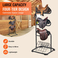Freestanding Saddle Stand 3 Tier Heavy Duty 30x30x68.5in