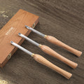 Artisan Wood Lathe Chisel Set 3pc Turning Tools Carbide Blades