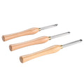 Artisan Wood Lathe Chisel Set 3pc Turning Tools Carbide Blades