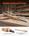 Wood Lathe Turning Tool Set 4PCS Roughing Finishing Detailing Carbide