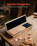 Wood Lathe Turning Tool Set 4PCS Roughing Finishing Detailing Carbide