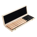 Wood Lathe Turning Tool Set 4PCS Roughing Finishing Detailing Carbide