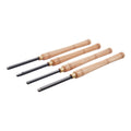 Wood Lathe Turning Tool Set 4PCS Roughing Finishing Detailing Carbide