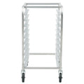 10-Tier Bakery Rack Trolley Aluminium Sheet Pan Storage Wheels