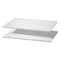Melamine Shelves 2 Piece Wooden Cabinet Shelf Cut to Size Closet