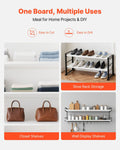 Melamine Shelves 2 Piece Wooden Cabinet Shelf Cut to Size Closet