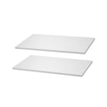 Melamine Shelves 2 Piece Wooden Cabinet Shelf Cut to Size Closet