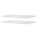 Melamine Shelves 2 Piece Wooden Cabinet Shelf Cut to Size Closet