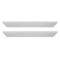 Melamine Shelves 2 Piece Wooden Cabinet Shelf Cut to Size Closet