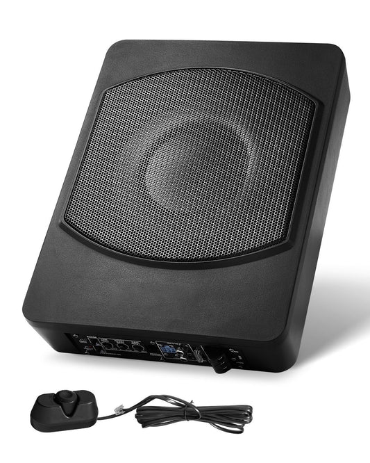 10" 240W Under Seat Car Subwoofer Slim Powered Car/Truck Subwoofer System