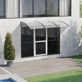 Window Door Awning 965x2975mm UF50+ PC Sunshade Waterproof
