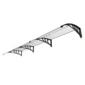 Window Door Awning 965x2975mm UF50+ PC Sunshade Waterproof